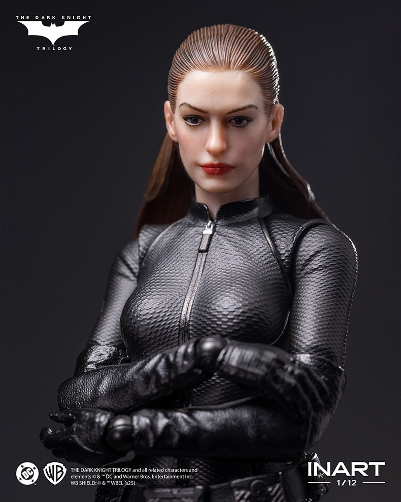 In Stock New INART HgM0002 1/12 The Dark Knight Cat Woman Anne Action Figure