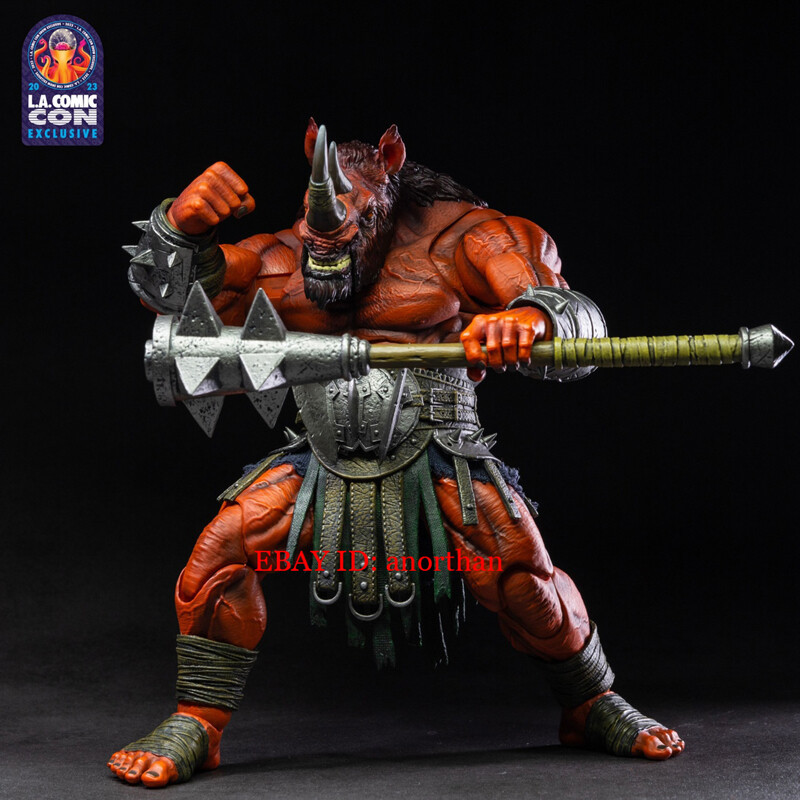 Xesray Studio Fight for Glory Red Rhinoceros LACC Exclusive 1/12 Action Figure