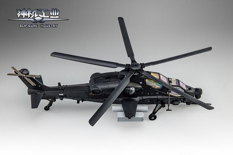 New TFC CS-02 Attack Helicopter-10 WZ10 Dark Owl Alloy Action Figure  In Stock