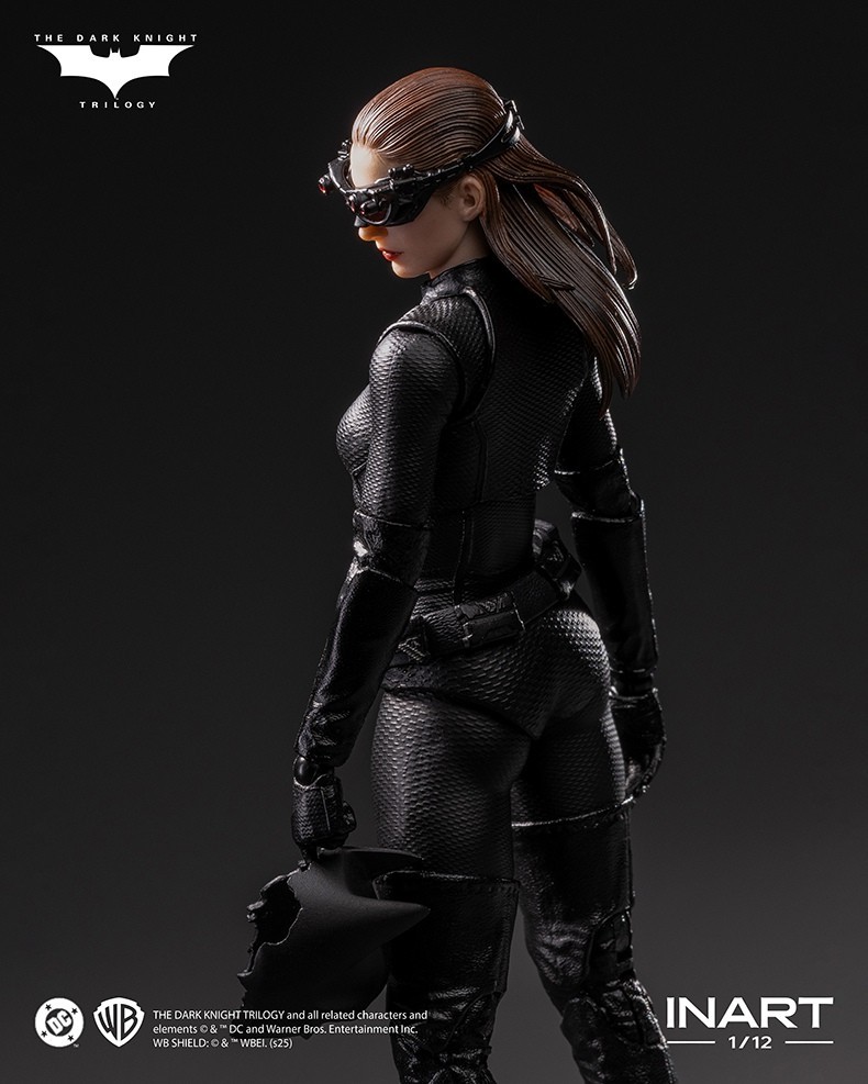 In Stock New INART HgM0002 1/12 The Dark Knight Cat Woman Anne Action Figure