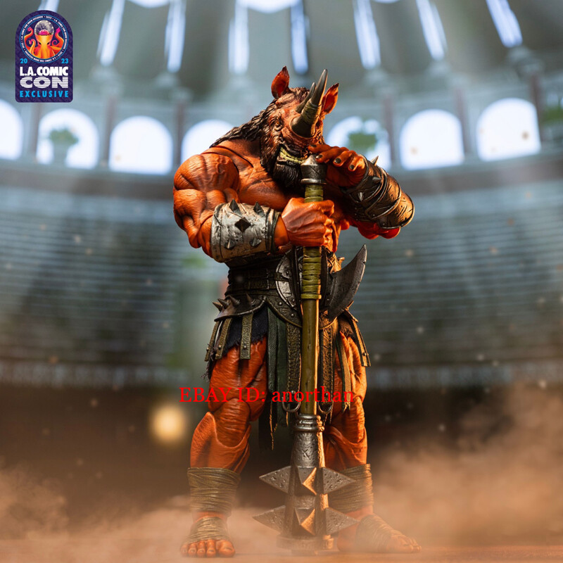 Xesray Studio Fight for Glory Red Rhinoceros LACC Exclusive 1/12 Action Figure