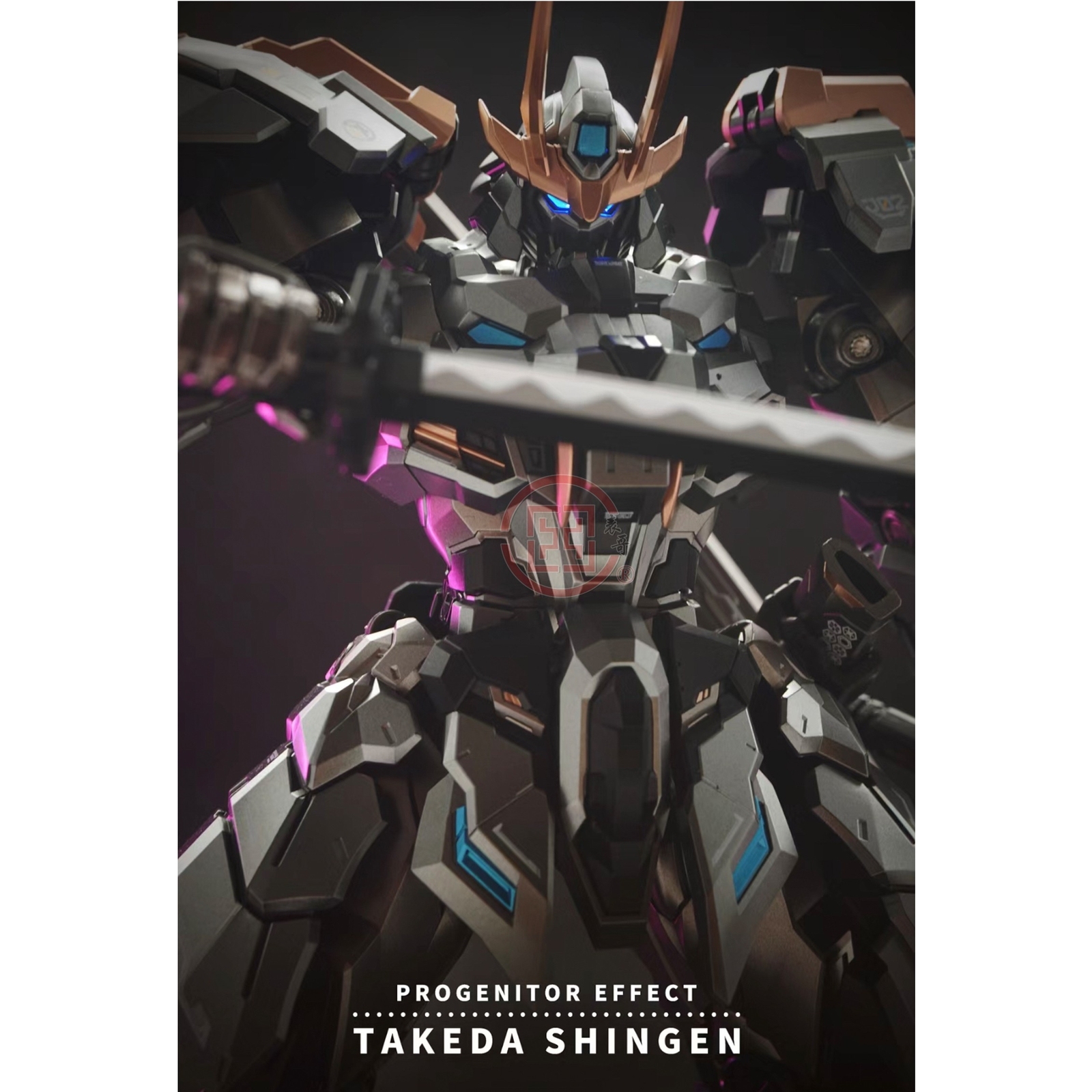 In Stock New Moshow MCT-J02C Takeda Shingen Silver Ver. ILLUSTRIOUS Class Figure