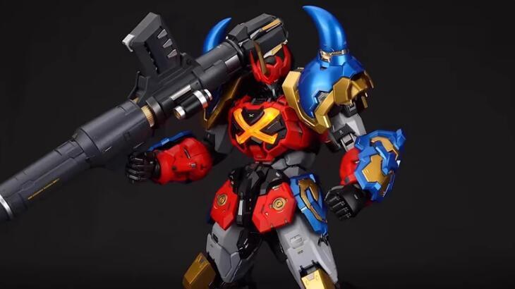 In Stock New Moshow Sengoku Majin GoShogun Mecha Collectible Action Figure 30cm