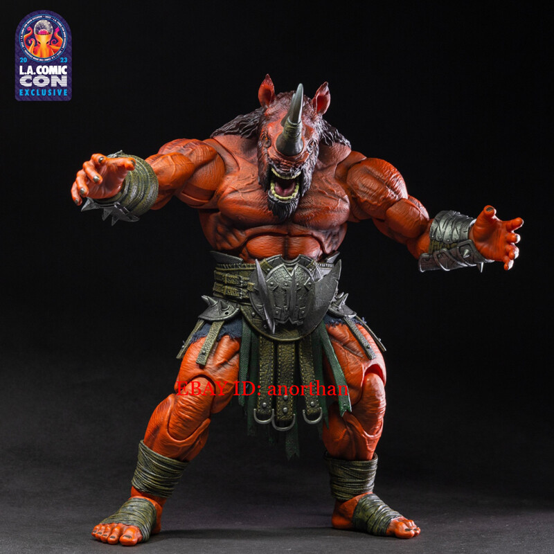 Xesray Studio Fight for Glory Red Rhinoceros LACC Exclusive 1/12 Action Figure