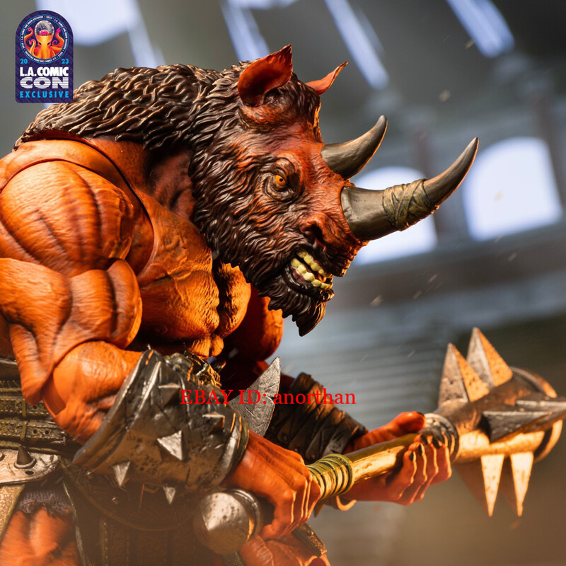Xesray Studio Fight for Glory Red Rhinoceros LACC Exclusive 1/12 Action Figure
