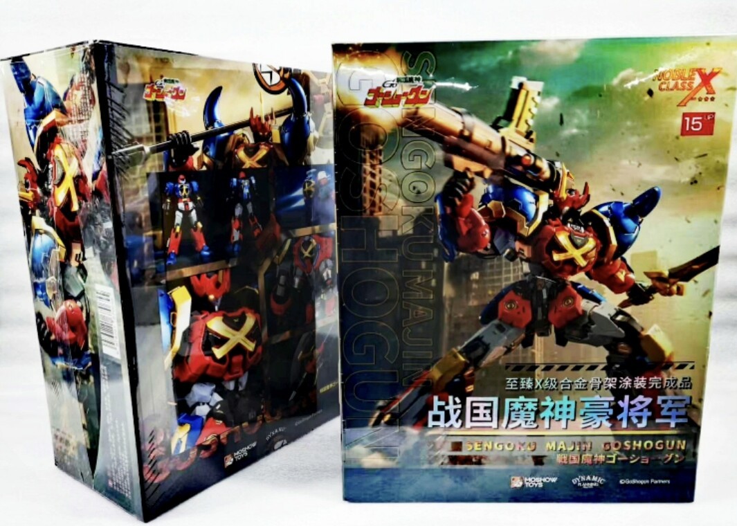 In Stock New Moshow Sengoku Majin GoShogun Mecha Collectible Action Figure 30cm