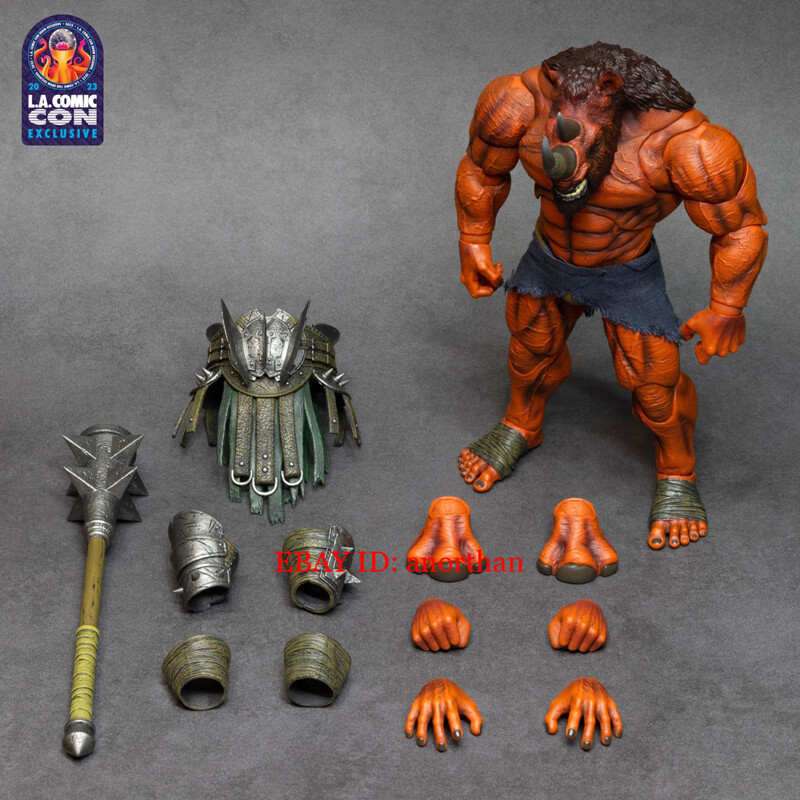 Xesray Studio Fight for Glory Red Rhinoceros LACC Exclusive 1/12 Action Figure
