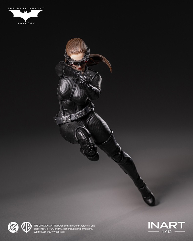 In Stock New INART HgM0002 1/12 The Dark Knight Cat Woman Anne Action Figure