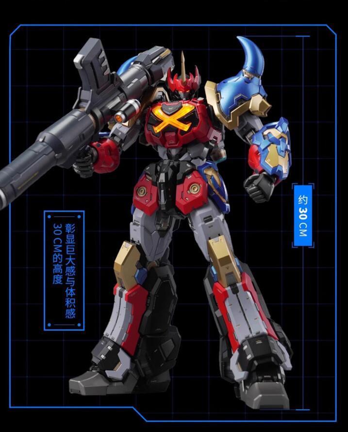 In Stock New Moshow Sengoku Majin GoShogun Mecha Collectible Action Figure 30cm