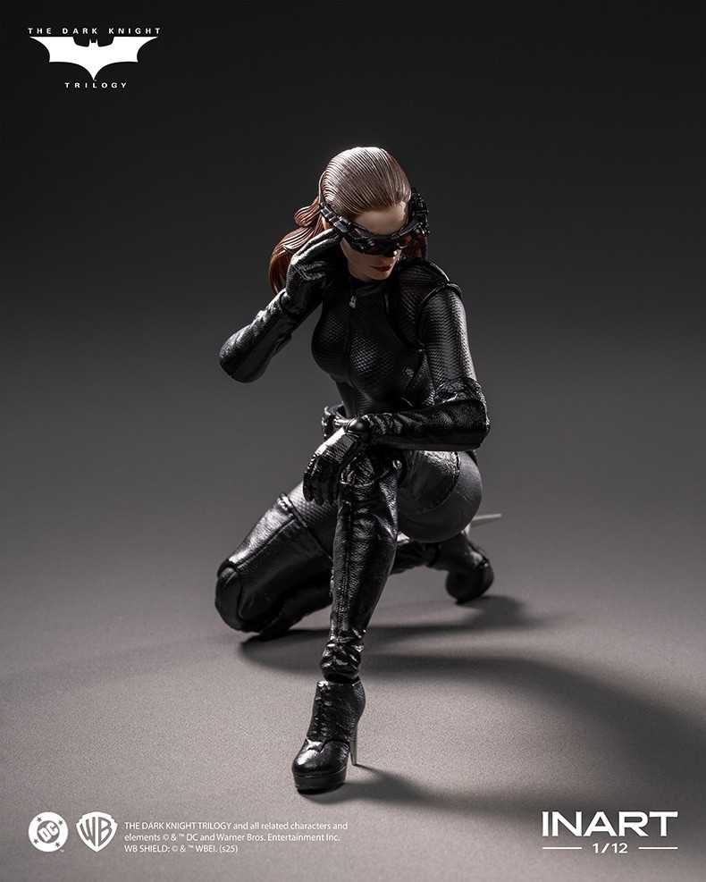 In Stock New INART HgM0002 1/12 The Dark Knight Cat Woman Anne Action Figure