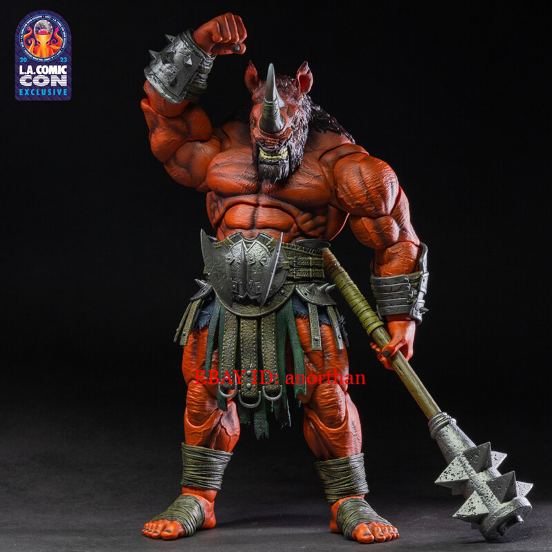Xesray Studio Fight for Glory Red Rhinoceros LACC Exclusive 1/12 Action Figure