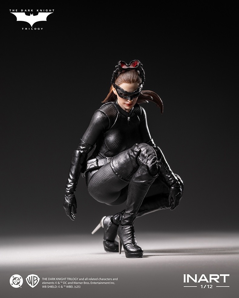 In Stock New INART HgM0002 1/12 The Dark Knight Cat Woman Anne Action Figure
