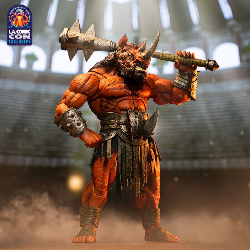 Xesray Studio Fight for Glory Red Rhinoceros LACC Exclusive 1/12 Action Figure
