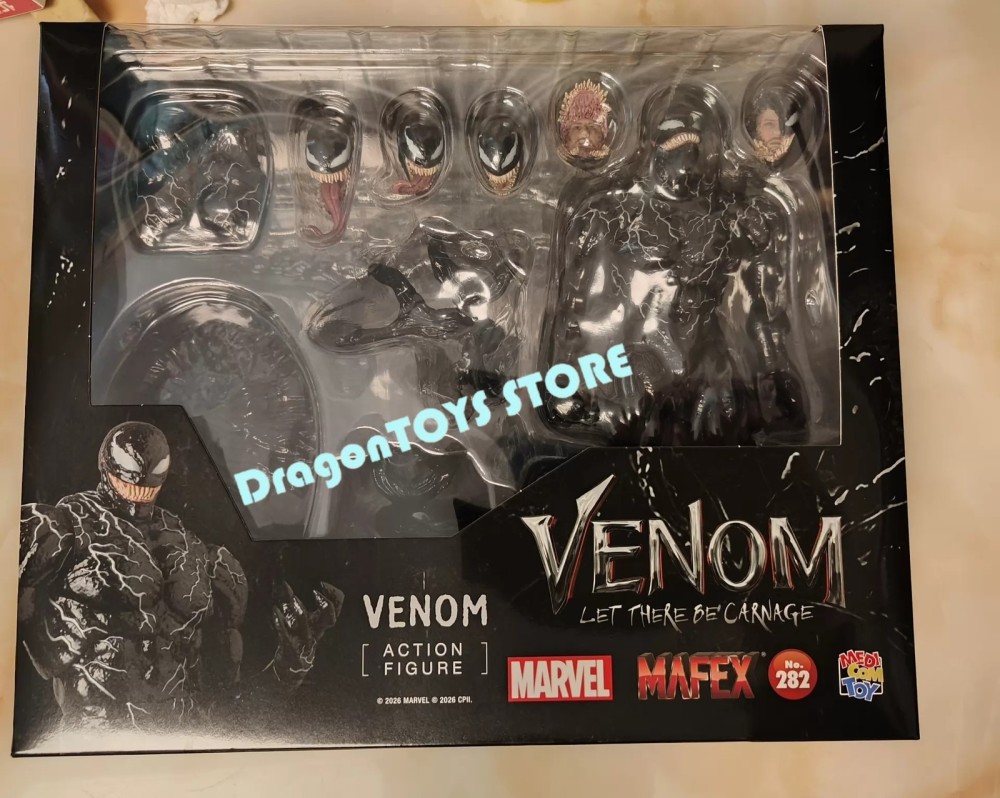 Ready! New MAFEX No.282 Venom Let There Be Carnage Venom Action Figure