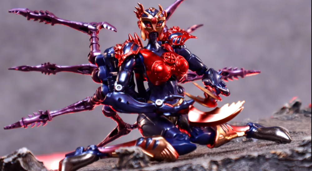 Ready! TransArt BWM-08 BEAST WARS TransMetal Blackwidow Action Figure