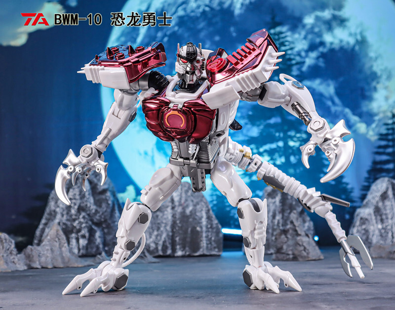 In Stock New TransArt BWM-10 TransMetal Dinobot II Action Figure Transforms Toy