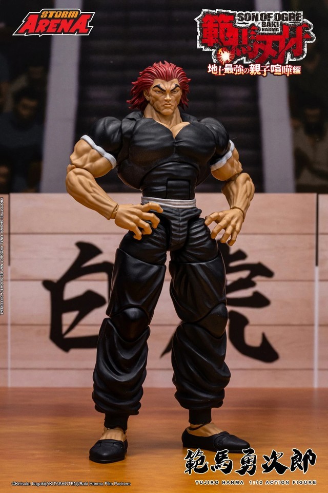 Storm collectibles Arena Son of Ogre Baki "Hanma Yujiro" Action Figure In Stock