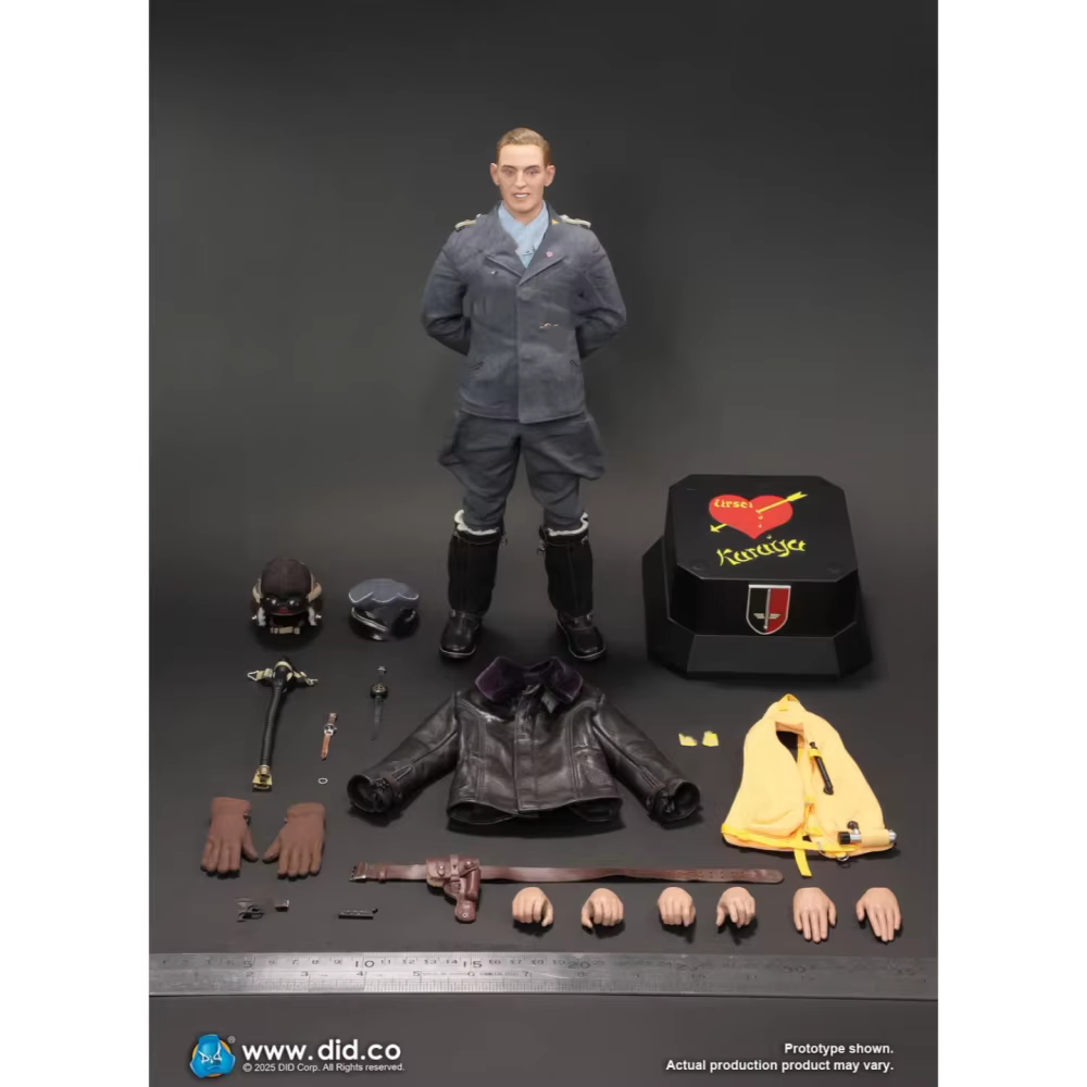 NEW DID 1/6 D80190 Ace Pilot Soldier Action Figure Toy Model In Stock