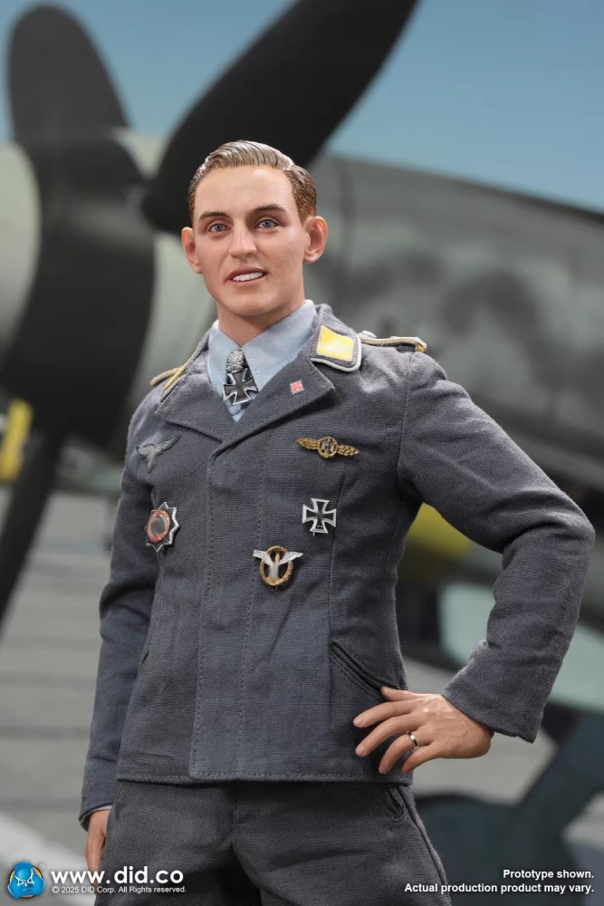 NEW DID 1/6 D80190 Ace Pilot Soldier Action Figure Toy Model In Stock