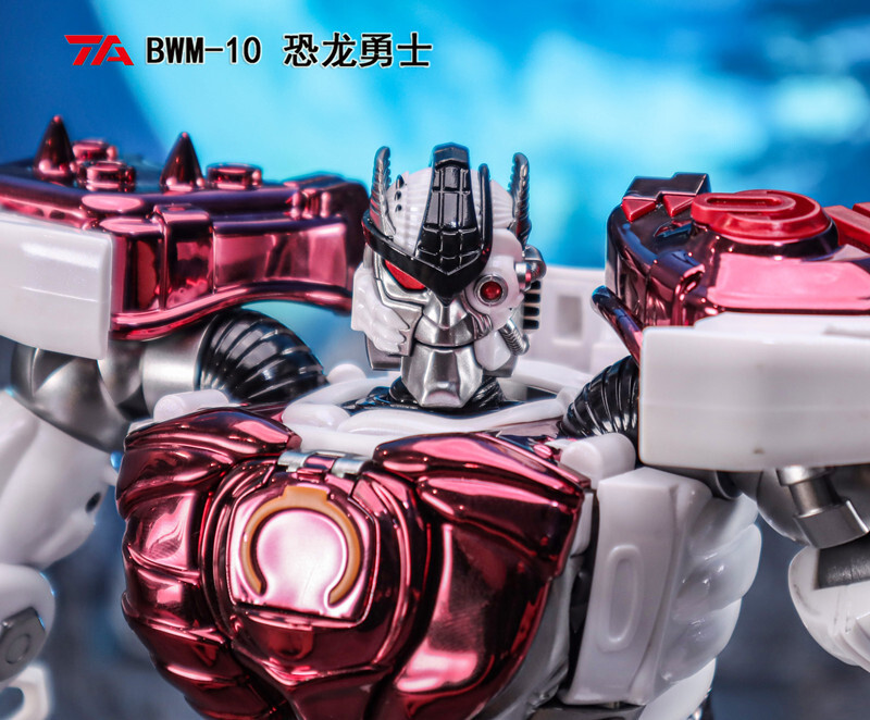 In Stock New TransArt BWM-10 TransMetal Dinobot II Action Figure Transforms Toy