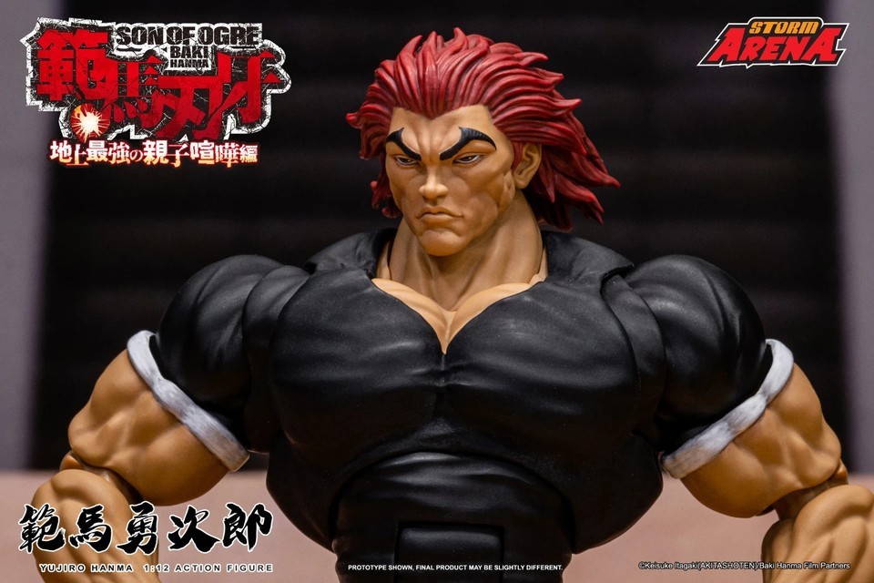 Storm collectibles Arena Son of Ogre Baki "Hanma Yujiro" Action Figure In Stock