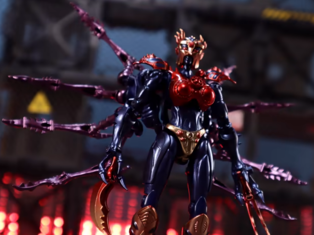 Ready! TransArt BWM-08 BEAST WARS TransMetal Blackwidow Action Figure