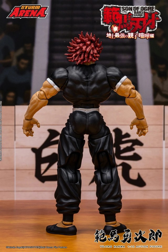 Storm collectibles Arena Son of Ogre Baki "Hanma Yujiro" Action Figure In Stock