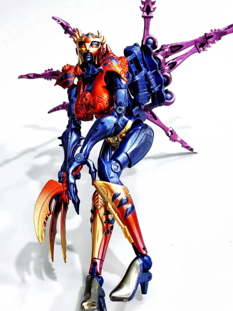 Ready! TransArt BWM-08 BEAST WARS TransMetal Blackwidow Action Figure