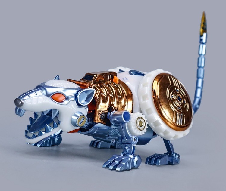 In Stock New TransArt BWM-07G TransMetal Rattrap White Version Action Figure Toy