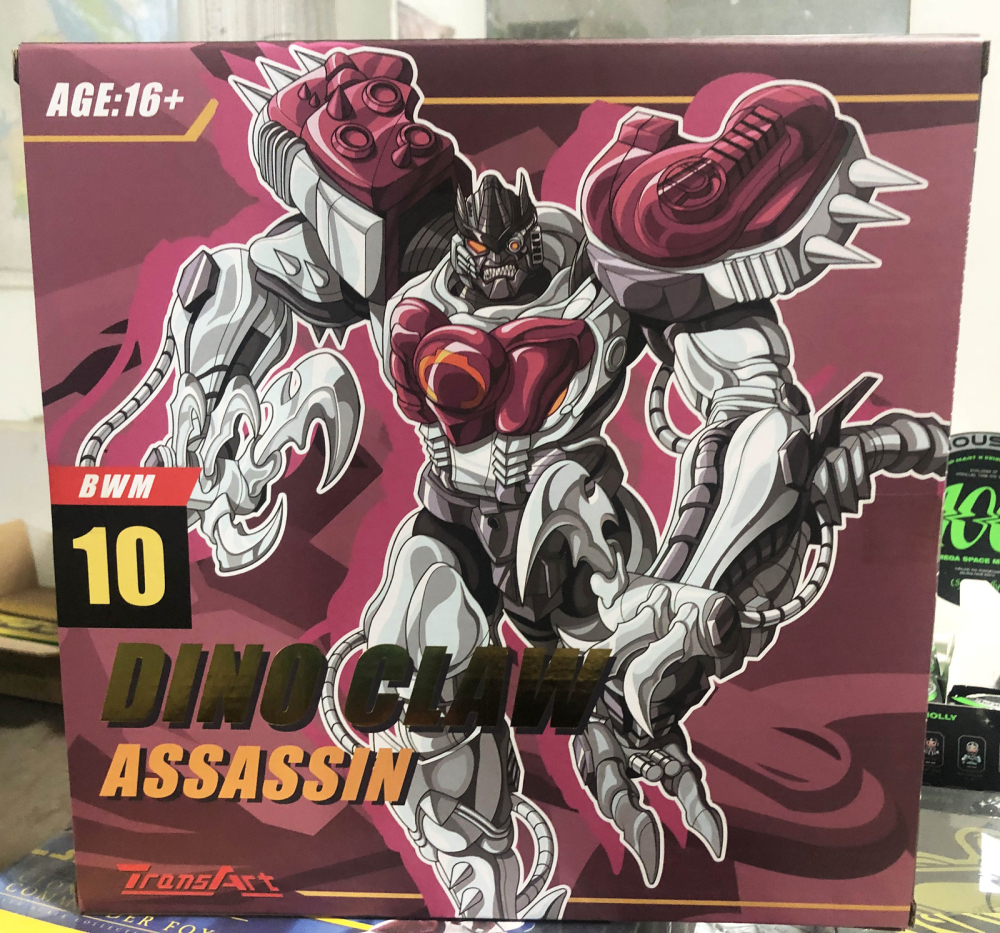 In Stock New TransArt BWM-10 TransMetal Dinobot II Action Figure Transforms Toy