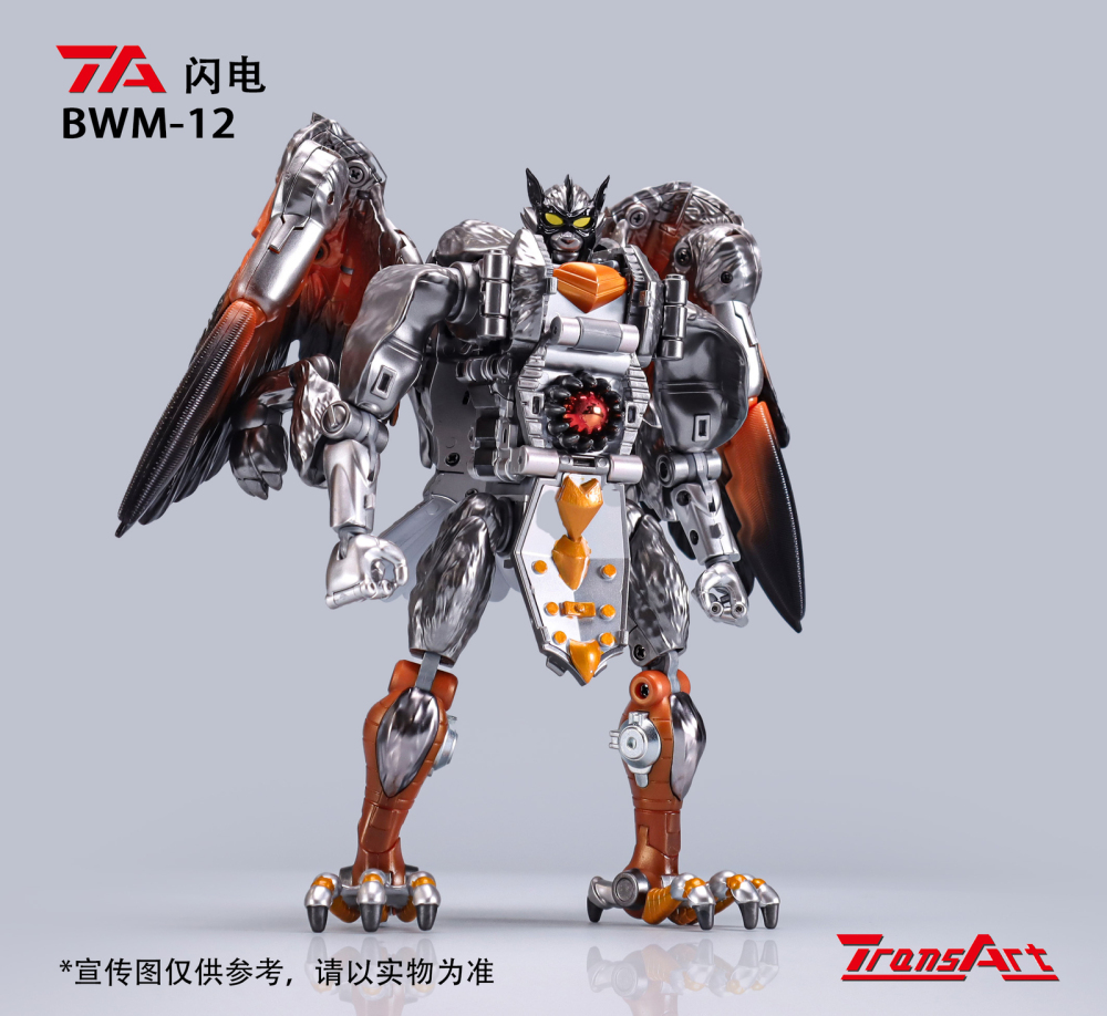 In Stock New TransArt BWM-12 Maximals Silverbolt Action Figure Transforms Toy