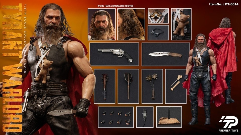 In Stock New Premier Toys PT-0014 1/6 Tyrant Warlord Collectible Action Figure