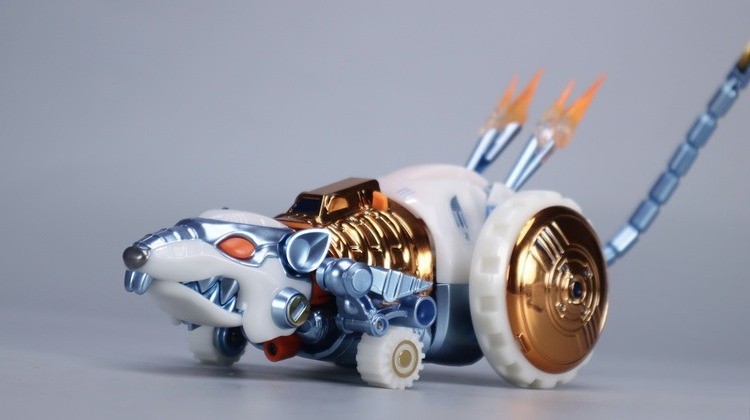In Stock New TransArt BWM-07G TransMetal Rattrap White Version Action Figure Toy