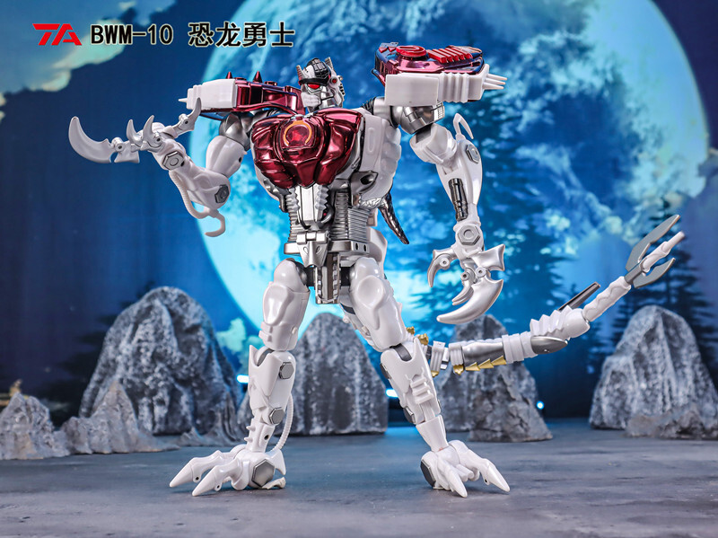 In Stock New TransArt BWM-10 TransMetal Dinobot II Action Figure Transforms Toy
