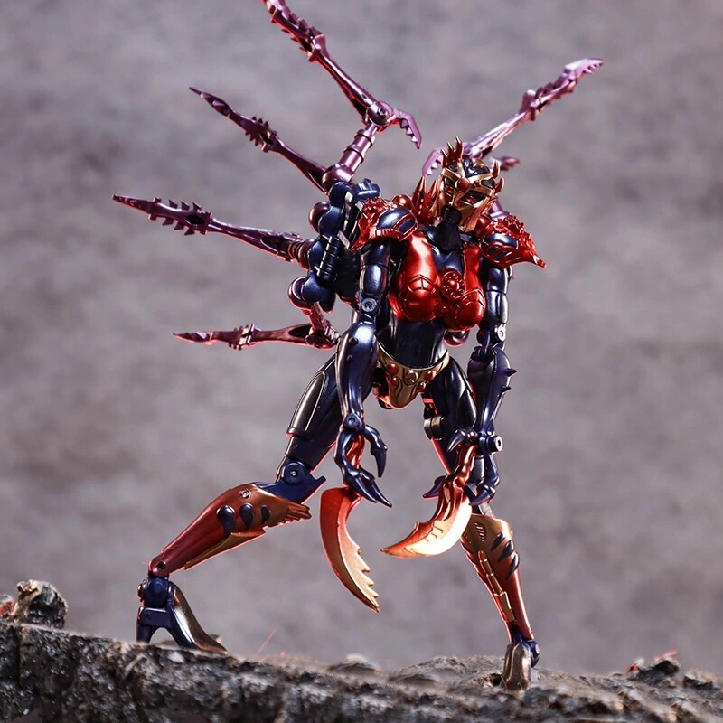 Ready! TransArt BWM-08 BEAST WARS TransMetal Blackwidow Action Figure