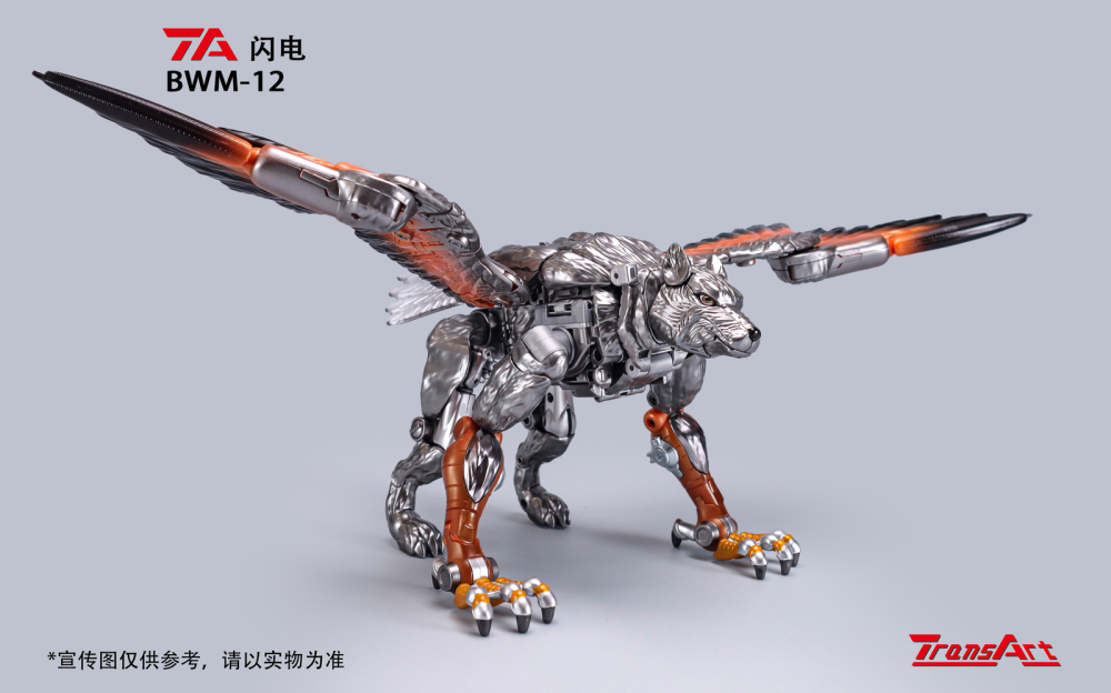 In Stock New TransArt BWM-12 Maximals Silverbolt Action Figure Transforms Toy
