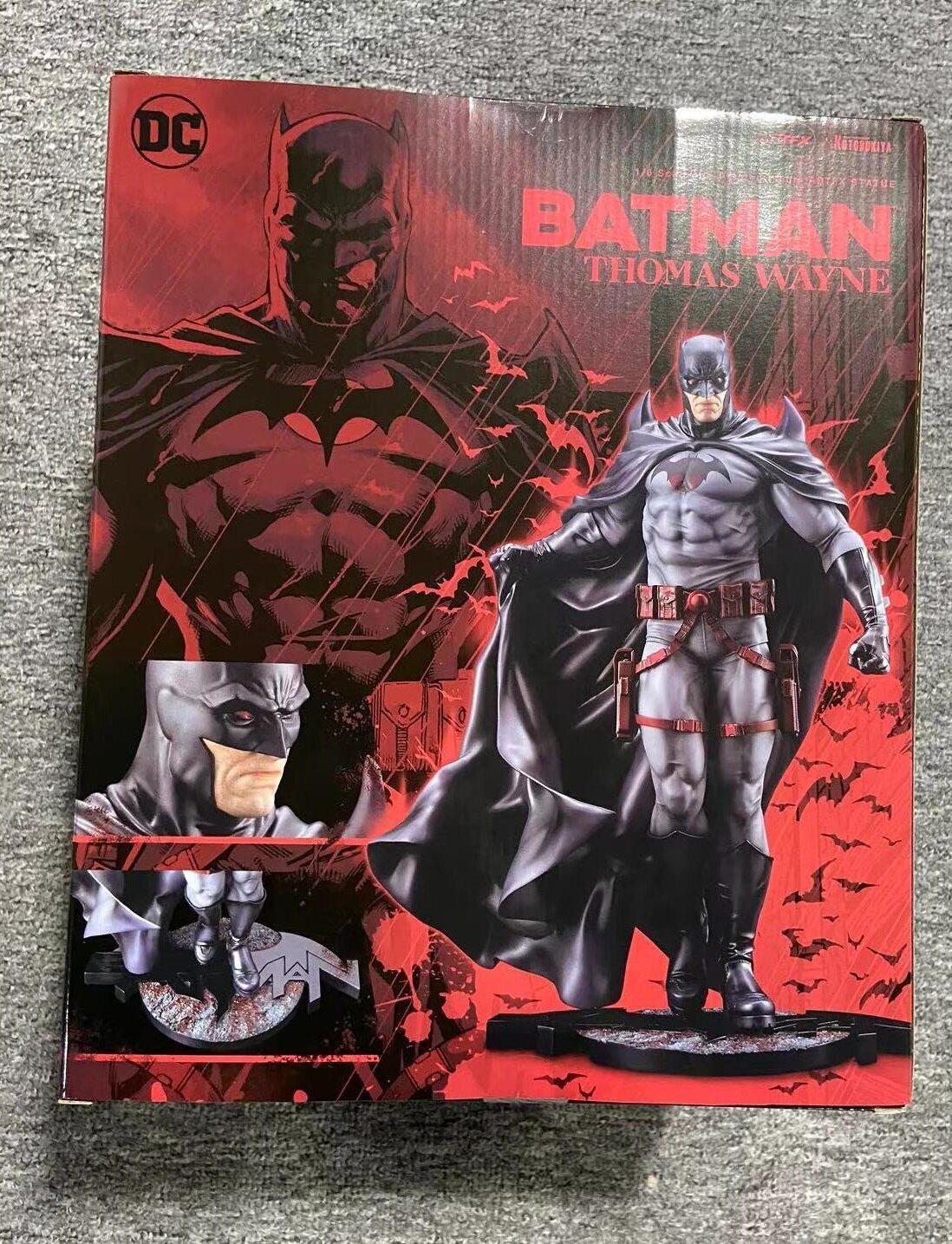 NEW Kotobukiya DC Justice League Batman Thomas Wayne 1/6 Statue Figure IN STOCK