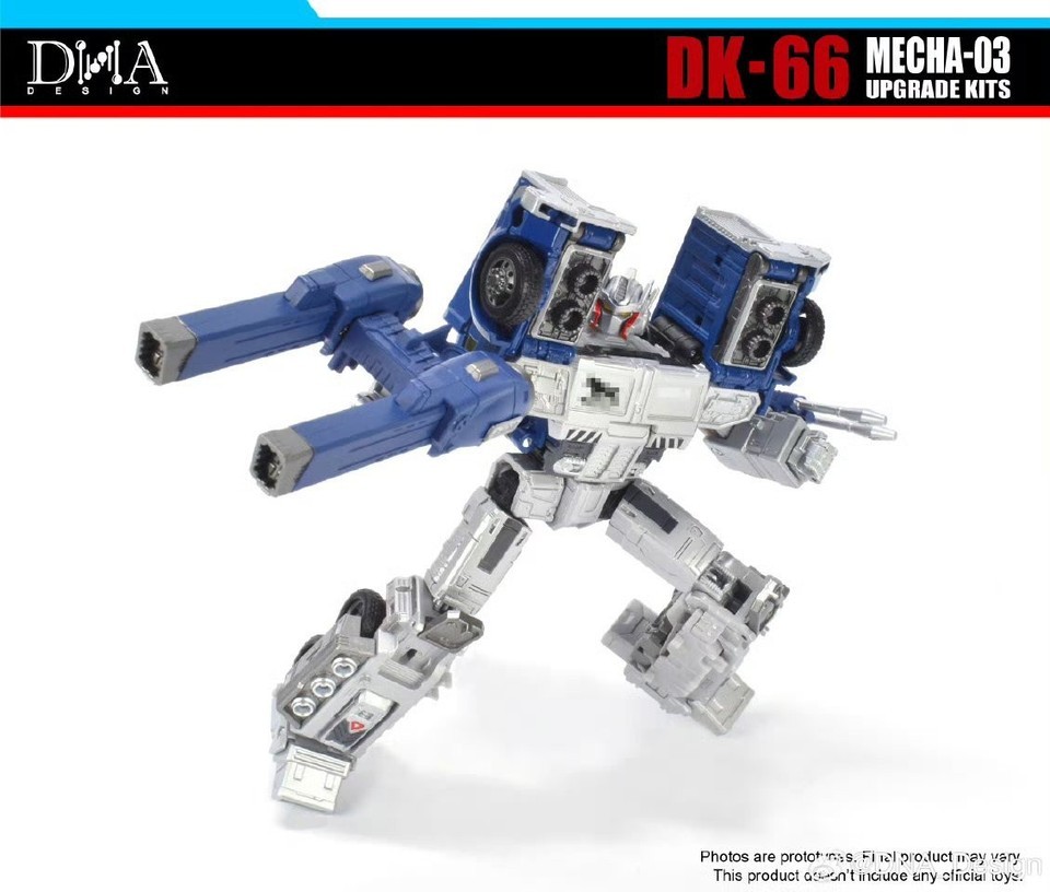 New Transformation toys DNA Design DK-66 MECHA-03 Upgrade Kit In Stock