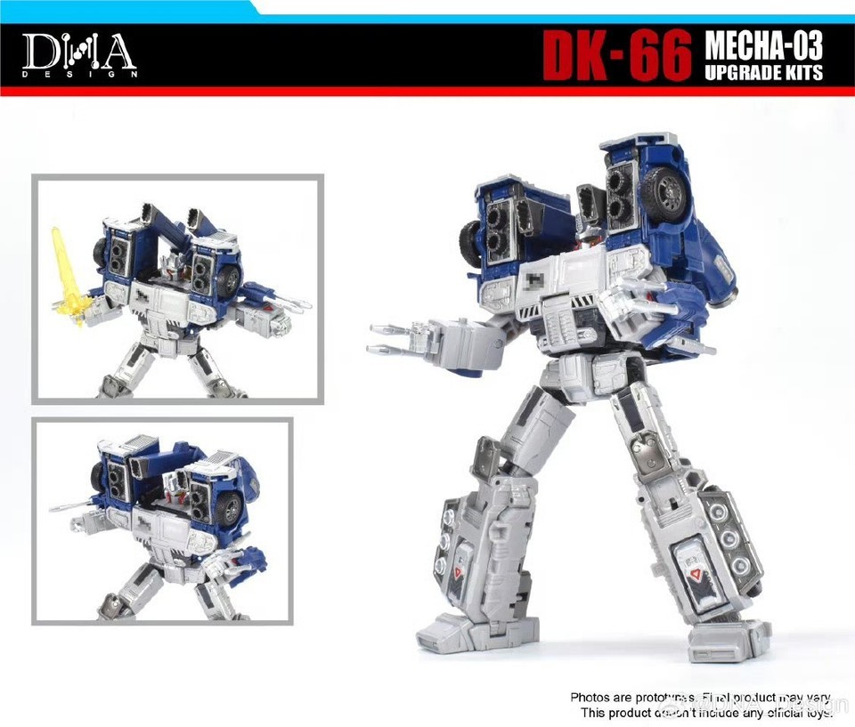 New Transformation toys DNA Design DK-66 MECHA-03 Upgrade Kit In Stock