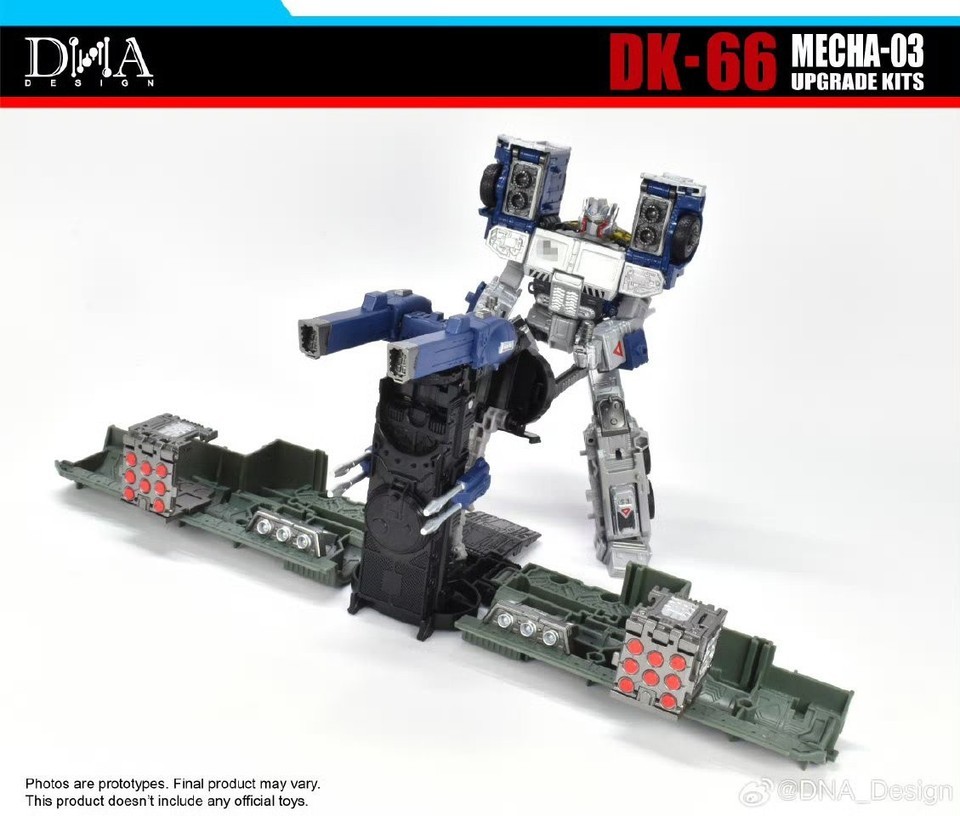 New Transformation toys DNA Design DK-66 MECHA-03 Upgrade Kit In Stock