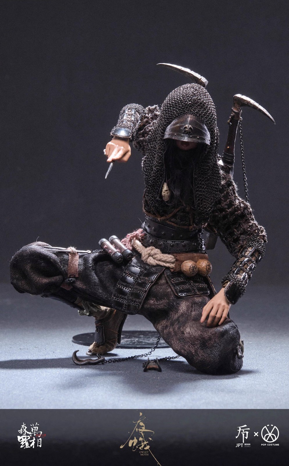 In Stock New JPT design POPCOSTUME JPT-016 Owlet Moth Kunoichi 1/6 Action Figure