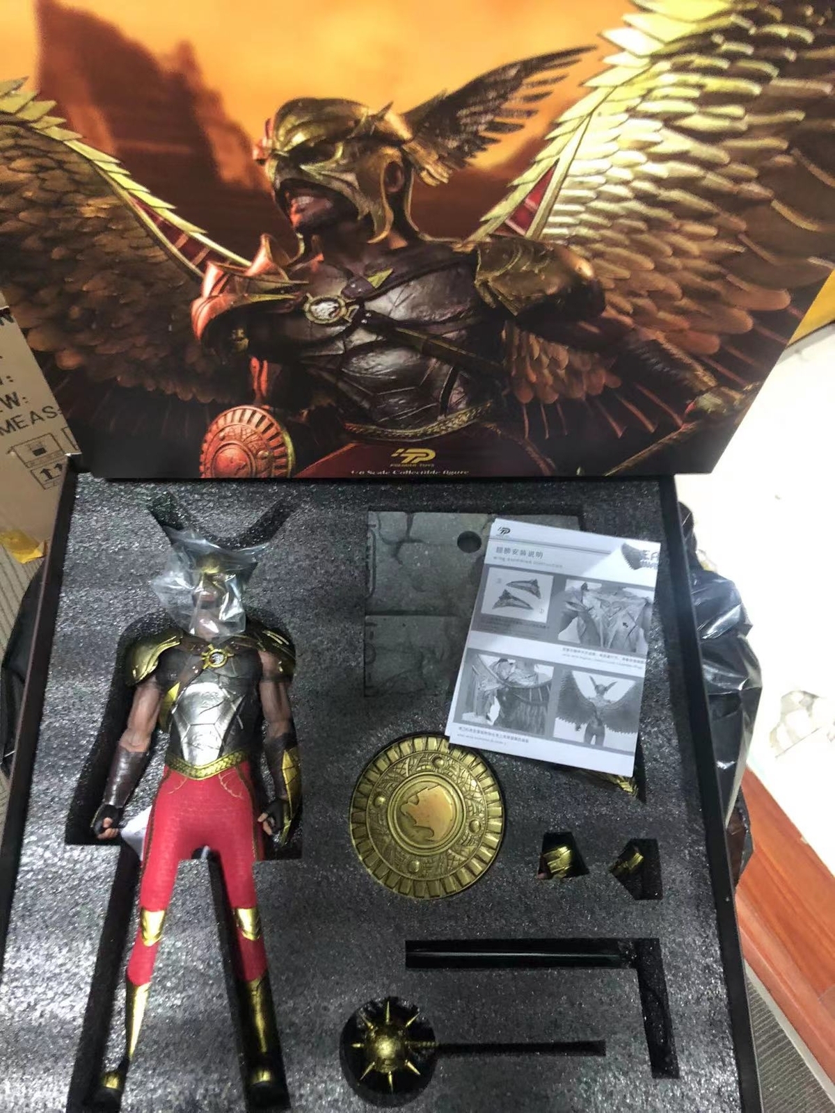 In Stock Premier Toys PT0005 1/6 Black Adam Hawkman Eagle Warrior Action Figure