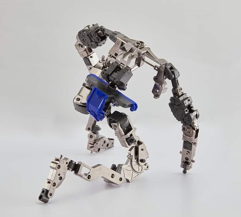 New Magnificent Mecha MM01B Black Optims Prime Alloy Skeleton Action Figure