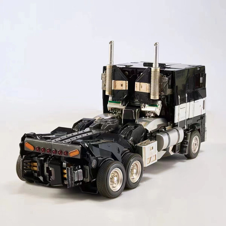 New Magnificent Mecha MM01B Black Optims Prime Alloy Skeleton Action Figure