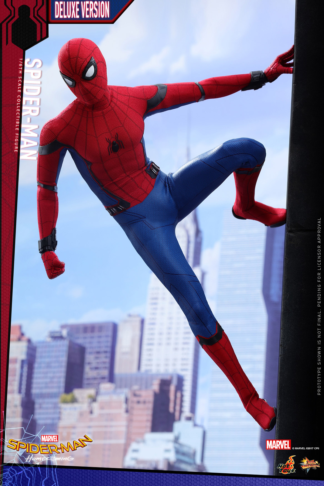 New Hot Toys MMS426 Spider-Man Homecoming Peter Parker Deluxe Version