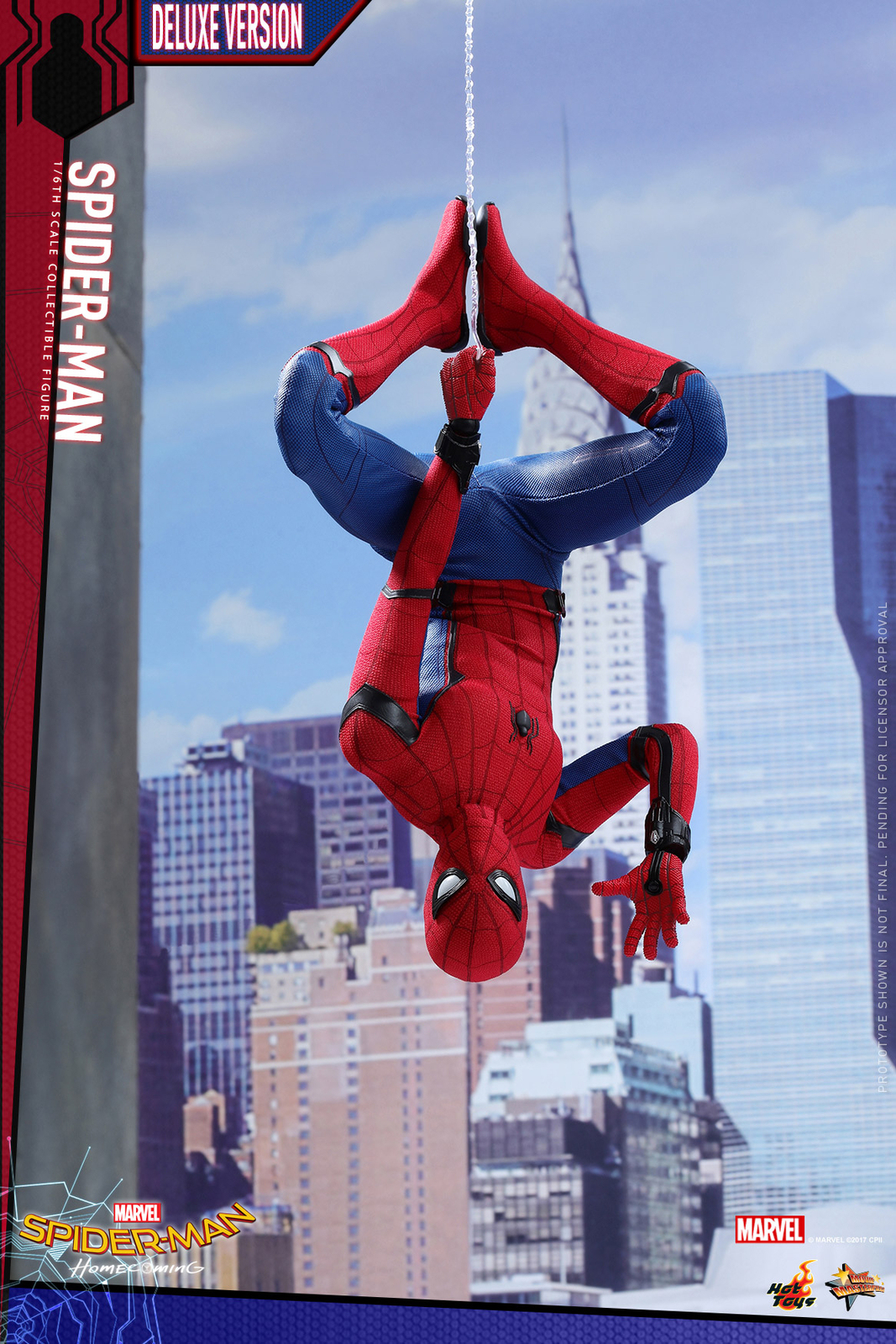 New Hot Toys MMS426 Spider-Man Homecoming Peter Parker Deluxe Version