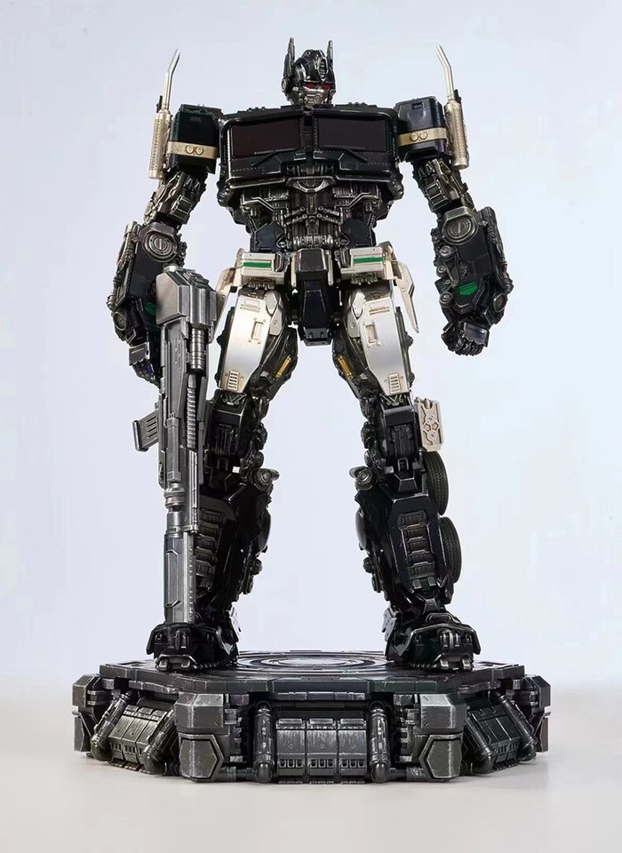 New Magnificent Mecha MM01B Black Optims Prime Alloy Skeleton Action Figure