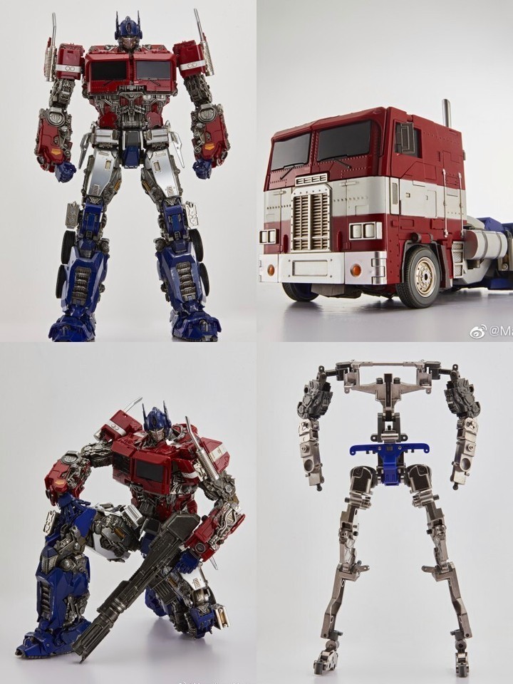 New Magnificent Mecha MM01 Optims Prime 2.0 Alloy Skeleton Die-cast Figure