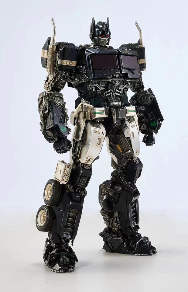 New Magnificent Mecha MM01B Black Optims Prime Alloy Skeleton Action Figure