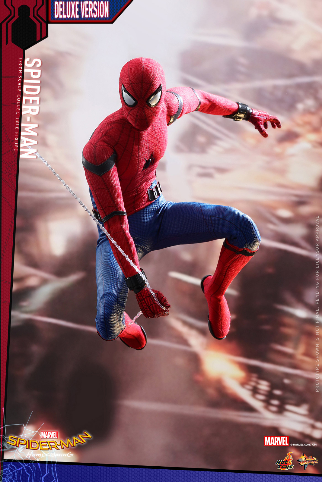 New Hot Toys MMS426 Spider-Man Homecoming Peter Parker Deluxe Version
